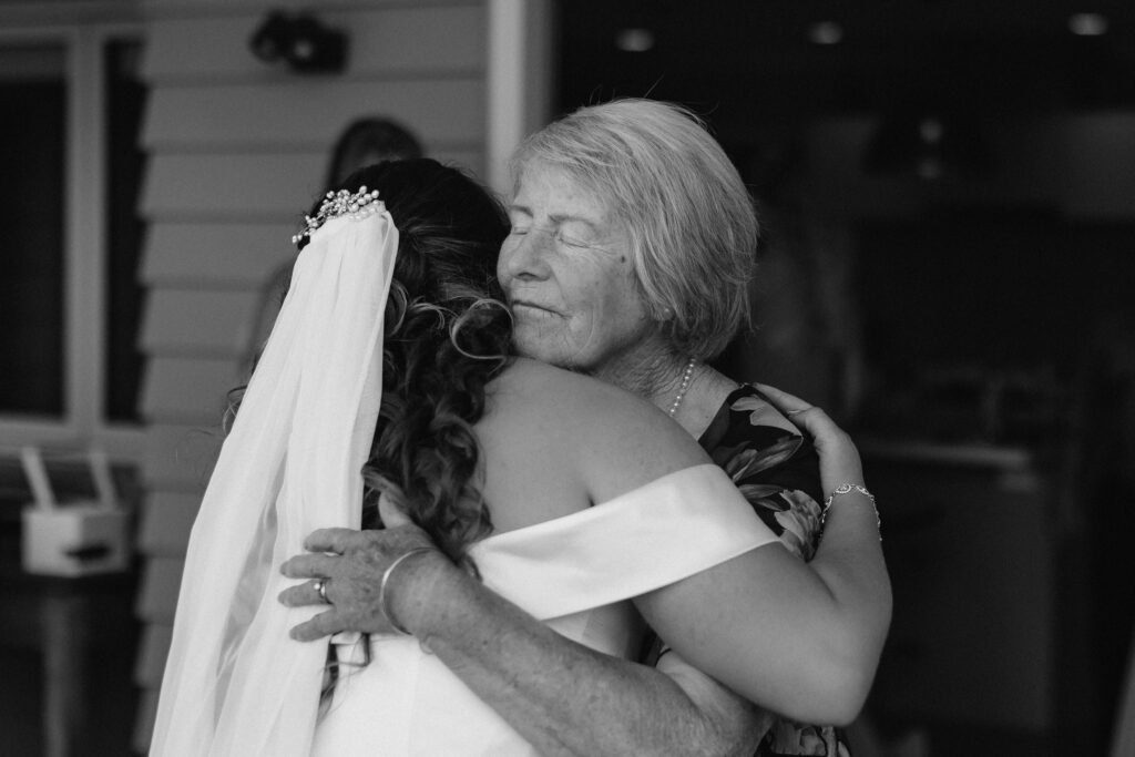 grandparents at the wedding