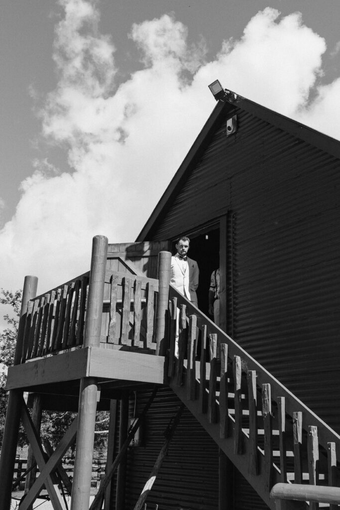 The Red Barn wedding ceremony