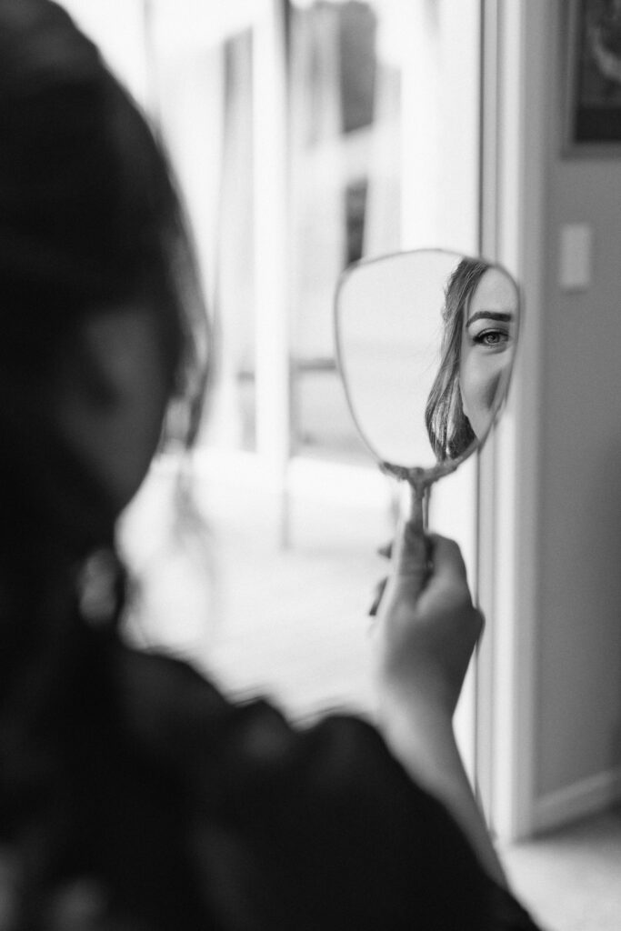 bride gets ready in Karapiro