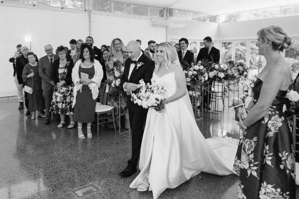 Puketutu Island Estate wedding ceremony