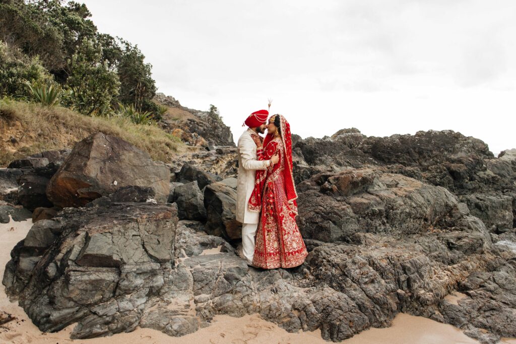 Indian wedding on Coromandel beach