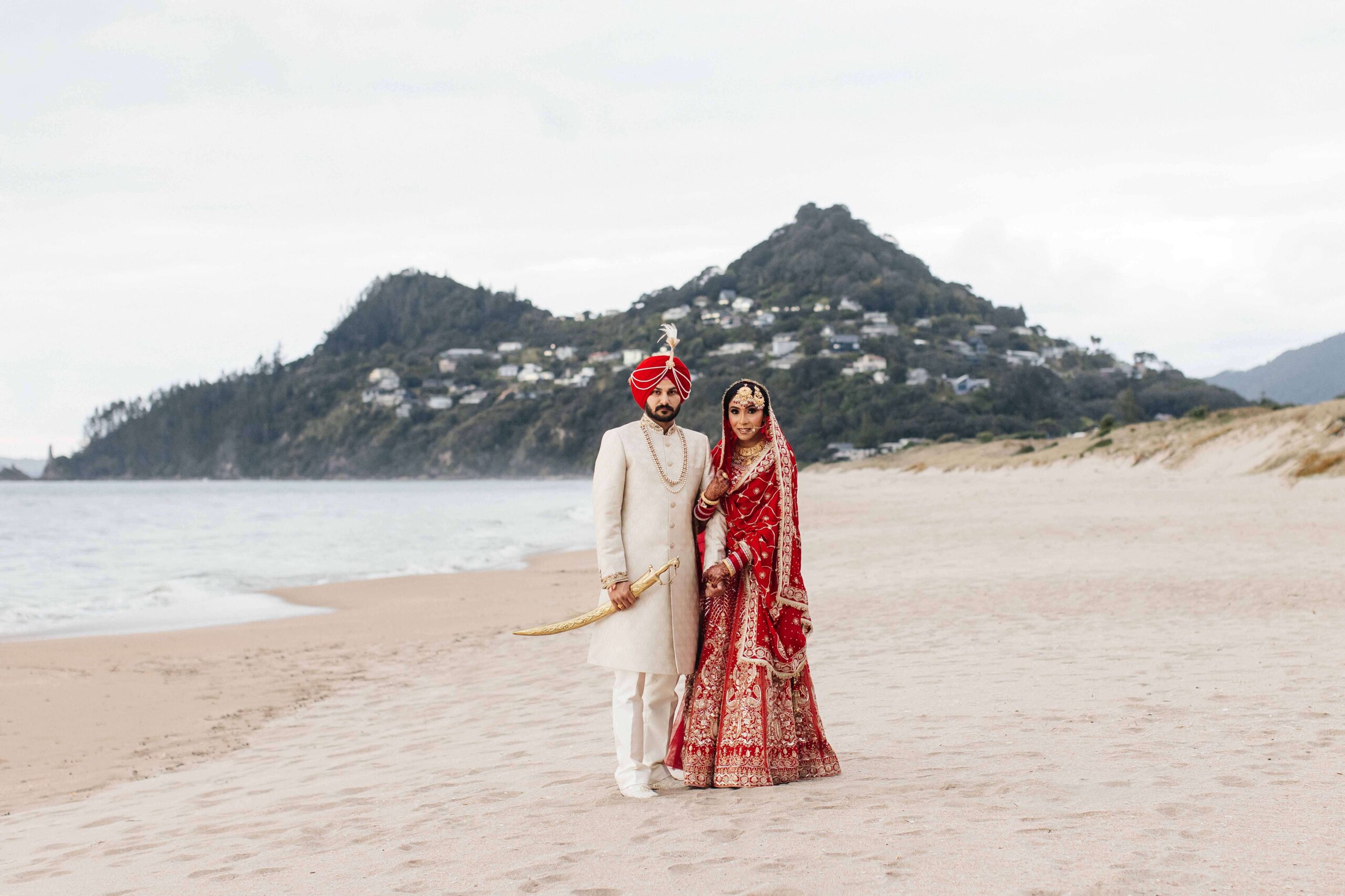 Indian wedding on the beach