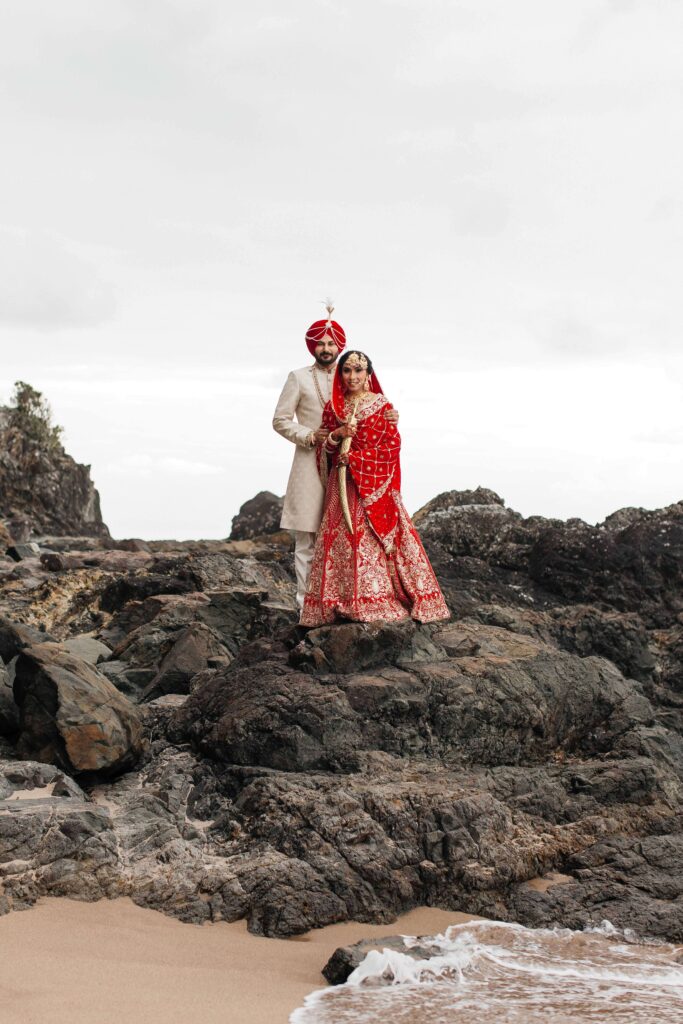 Traditional Indian wedding on Coromandel