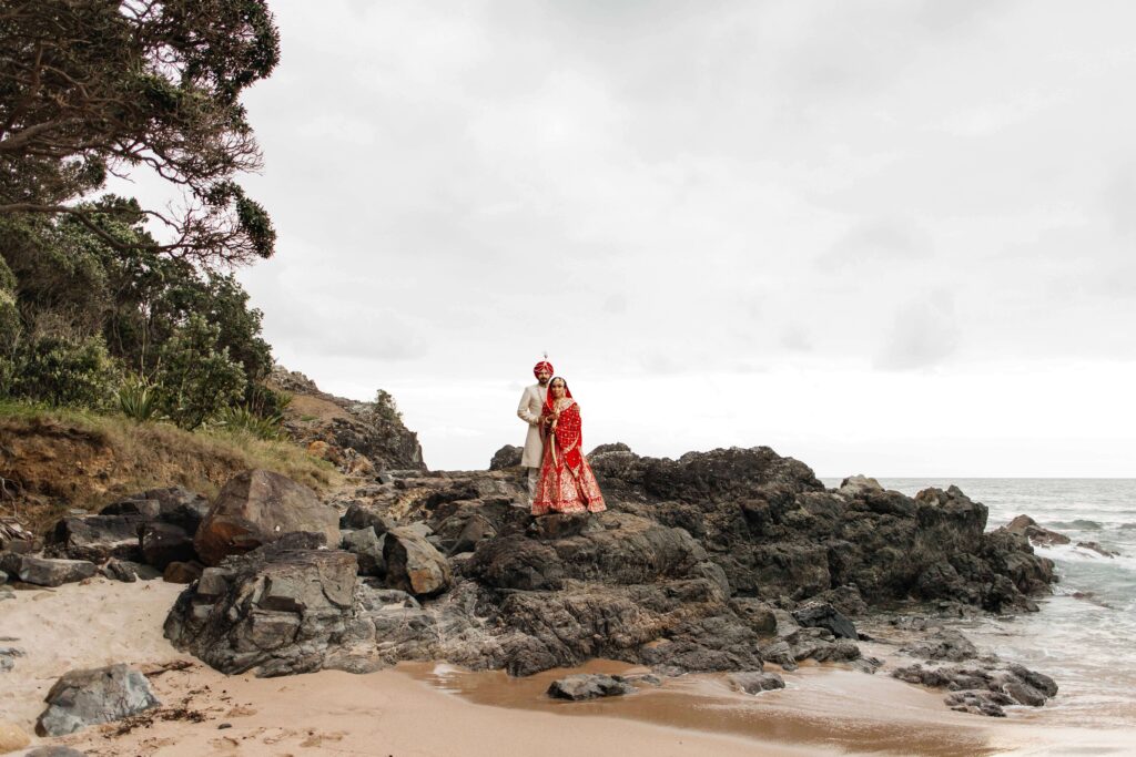 Traditional Indian wedding on Coromandel