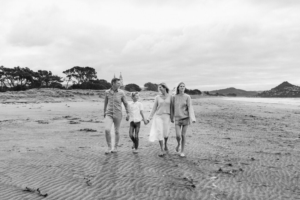 Family photo session in Pauanui