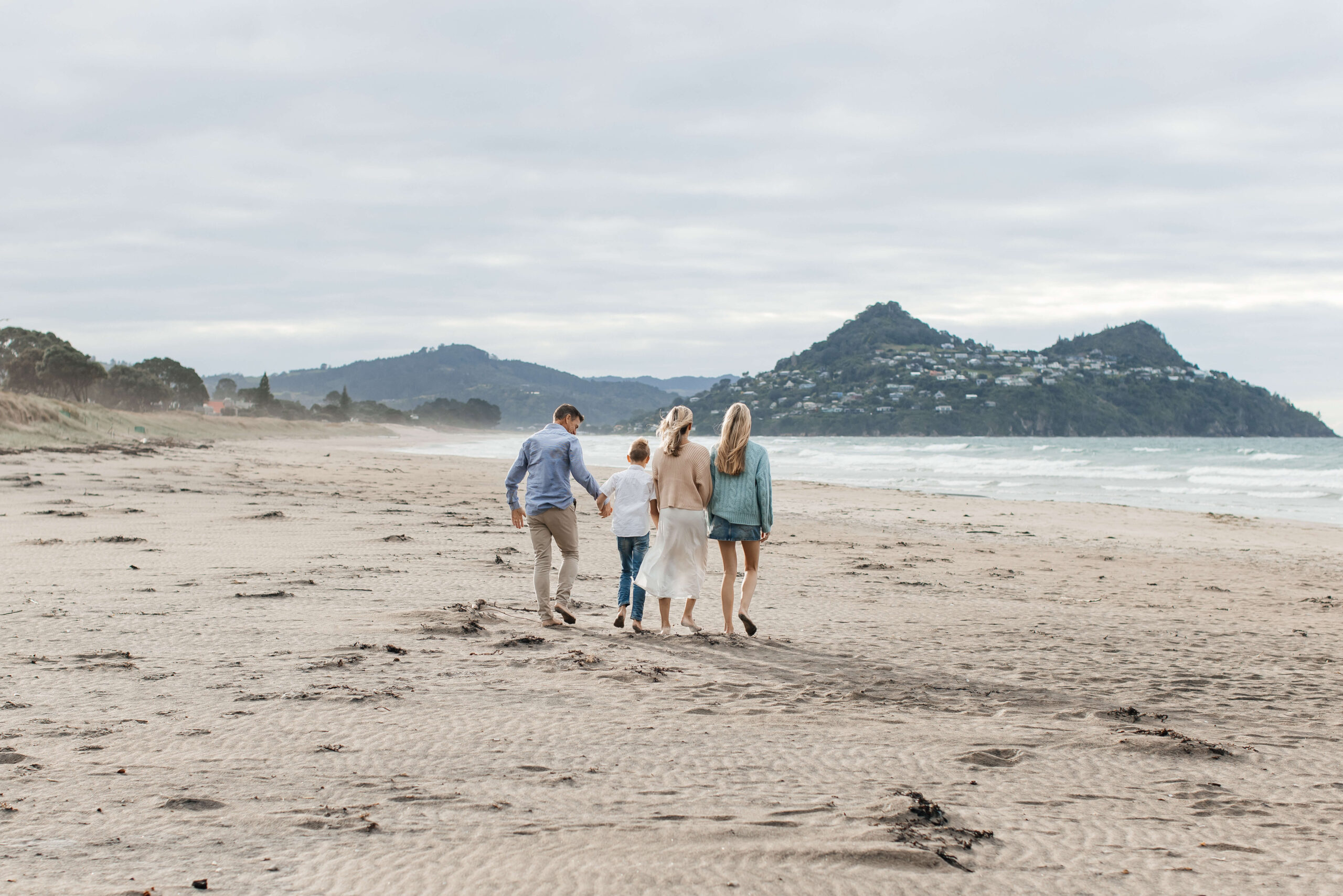 Family photosession in Pauanui
