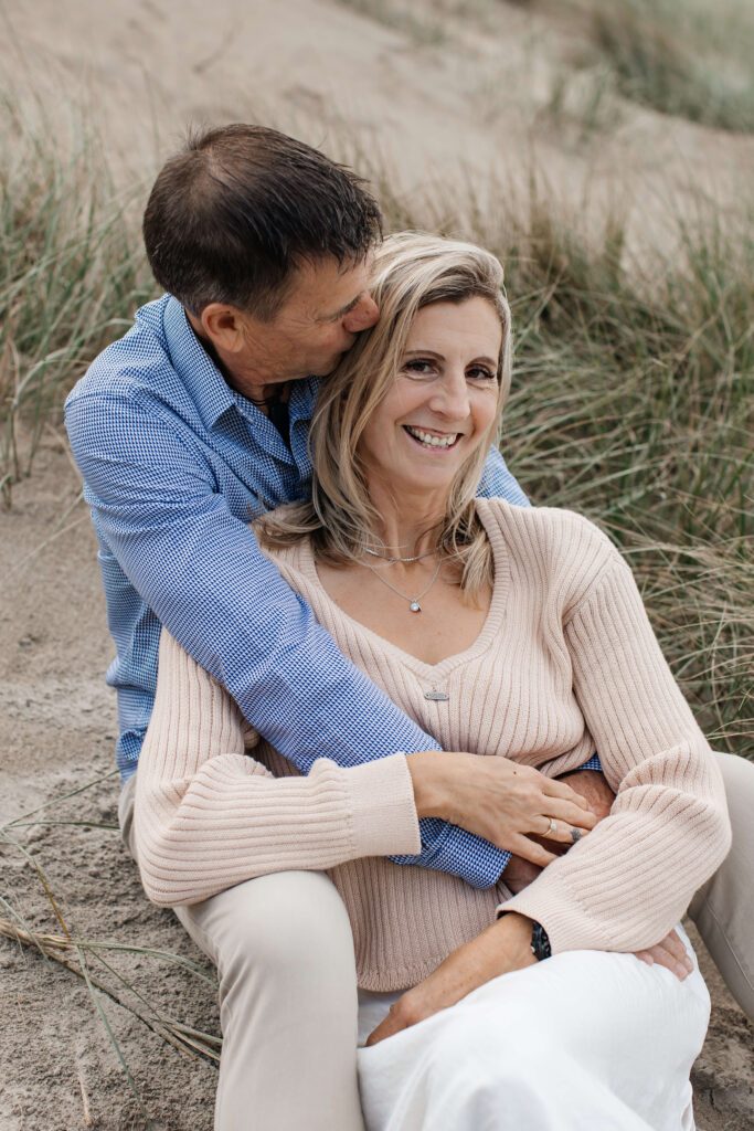 A couple during their photo session in Pauanui