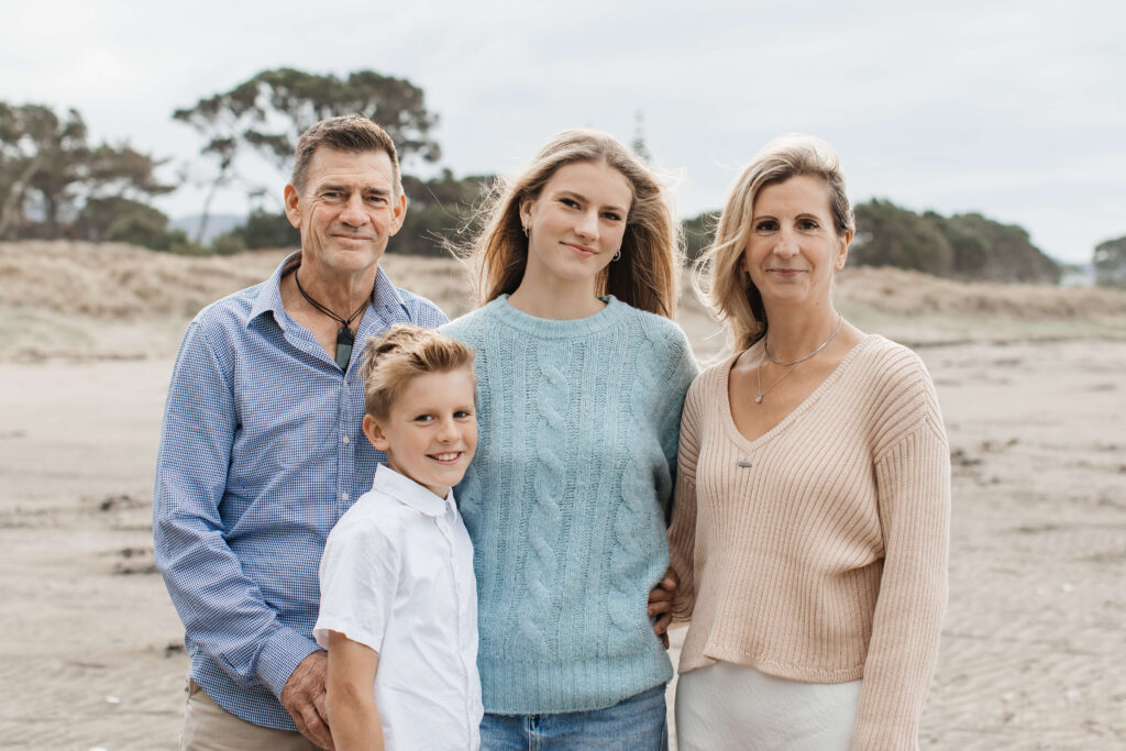 Family photo session in Pauanui