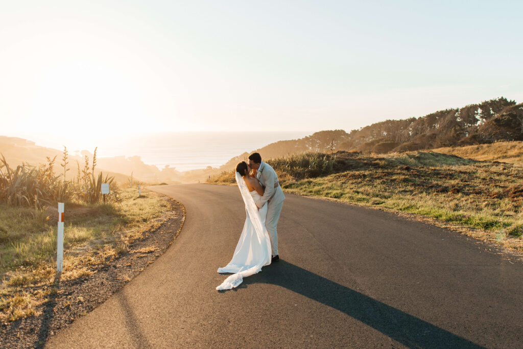 Golden hour on the New Zealand West Coast