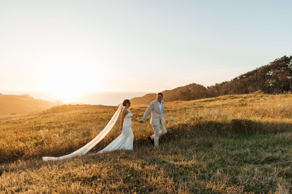 Golden hour on the New Zealand West Coast