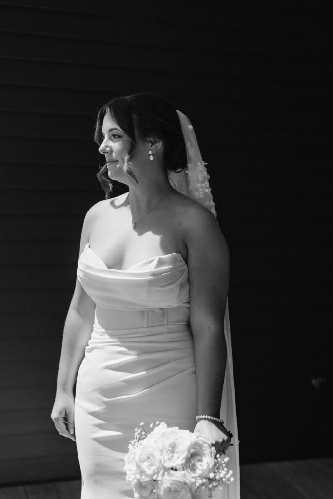 Bride at Castaways Waiuku