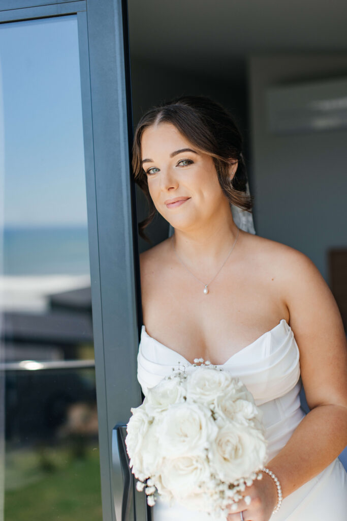 Bride at Castaways Waiuku