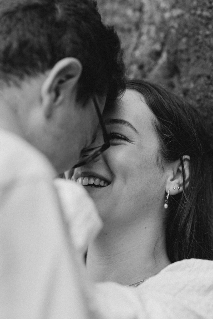 Māori Bay engagement photos