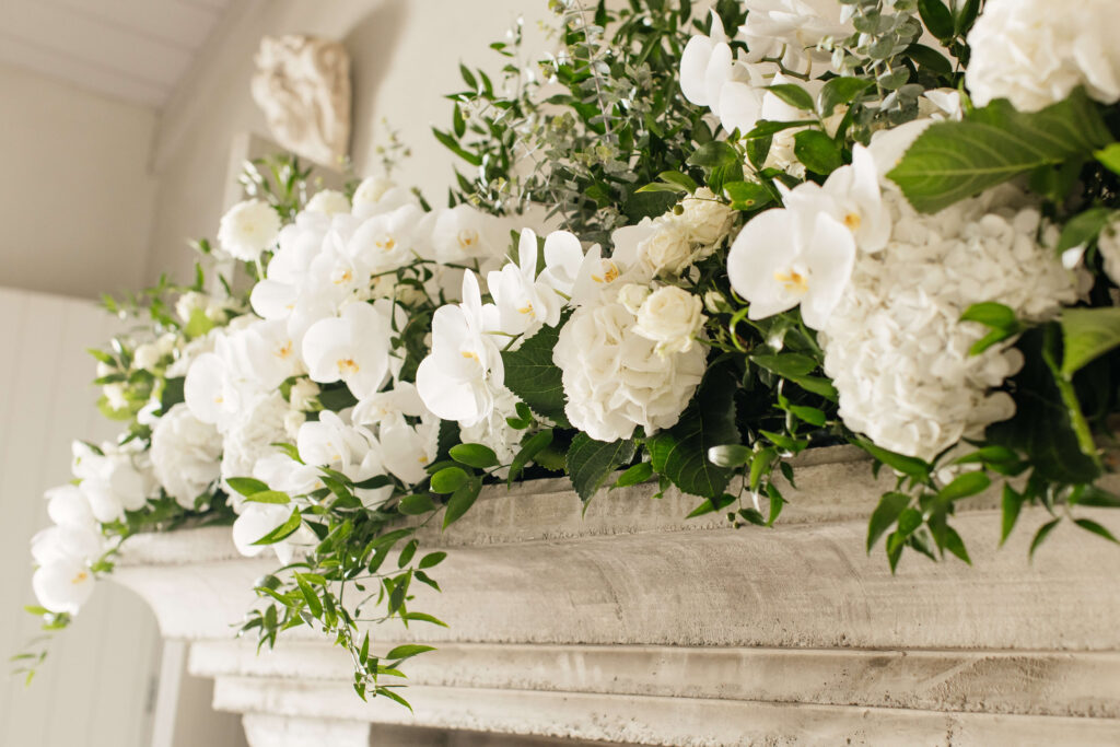 Elegant floral arrangements at PAX Venue Auckland wedding