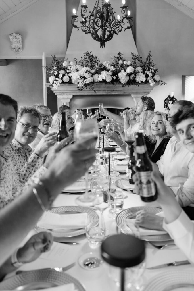 intimate reception dinner at Pax venue Auckland