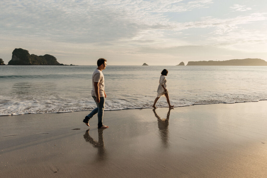Cathedral Cove engagement