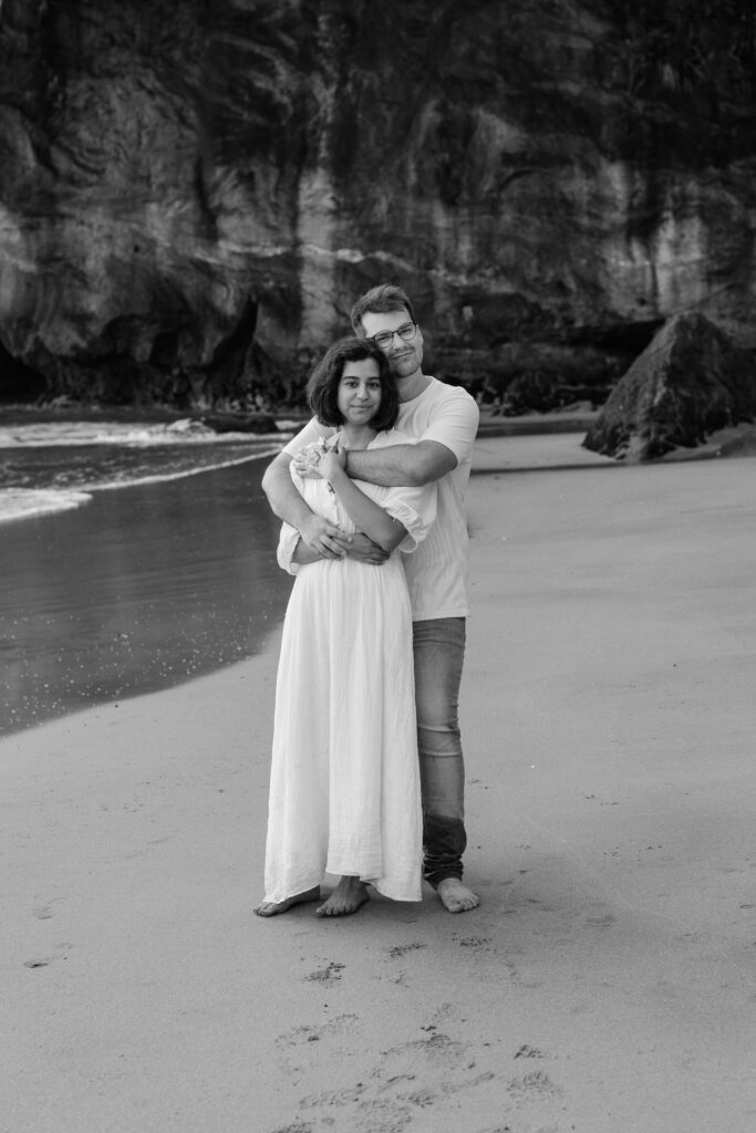 Cathedral Cove engagement