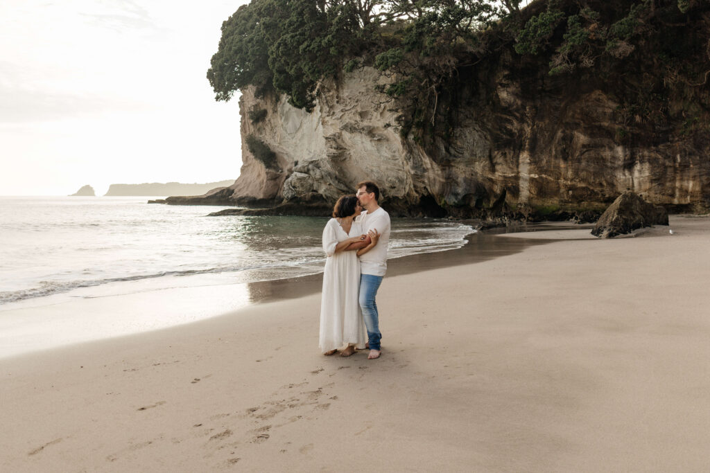Cathedral Cove engagement