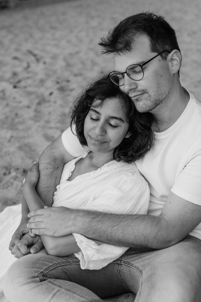 Cathedral Cove engagement