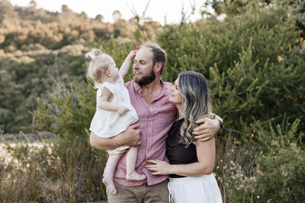 Family photo session in Whangamata