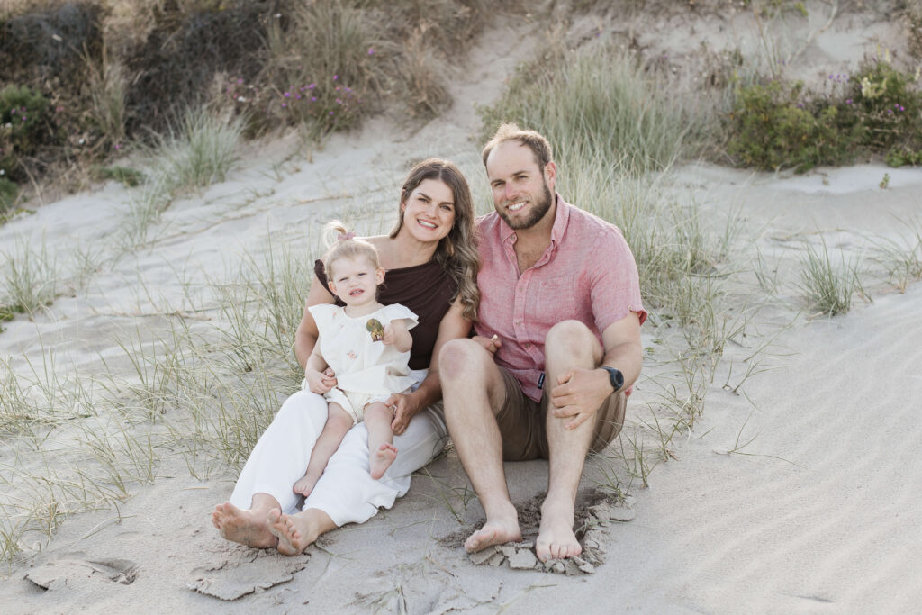 Family photo session in Whangamata