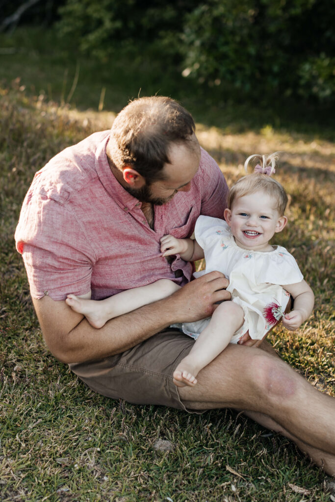 Family photo session in Whangamata