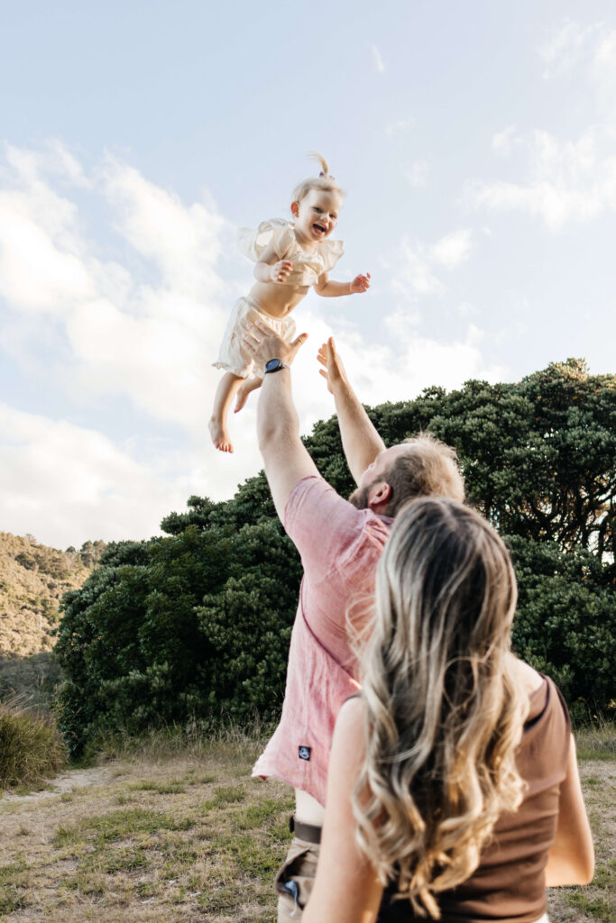Whangamata family photo session