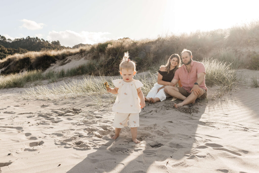 Whangamata family photo session
