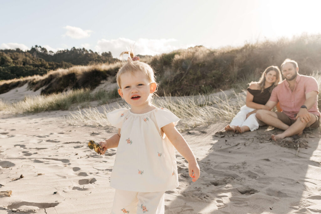 Whangamata family photo session