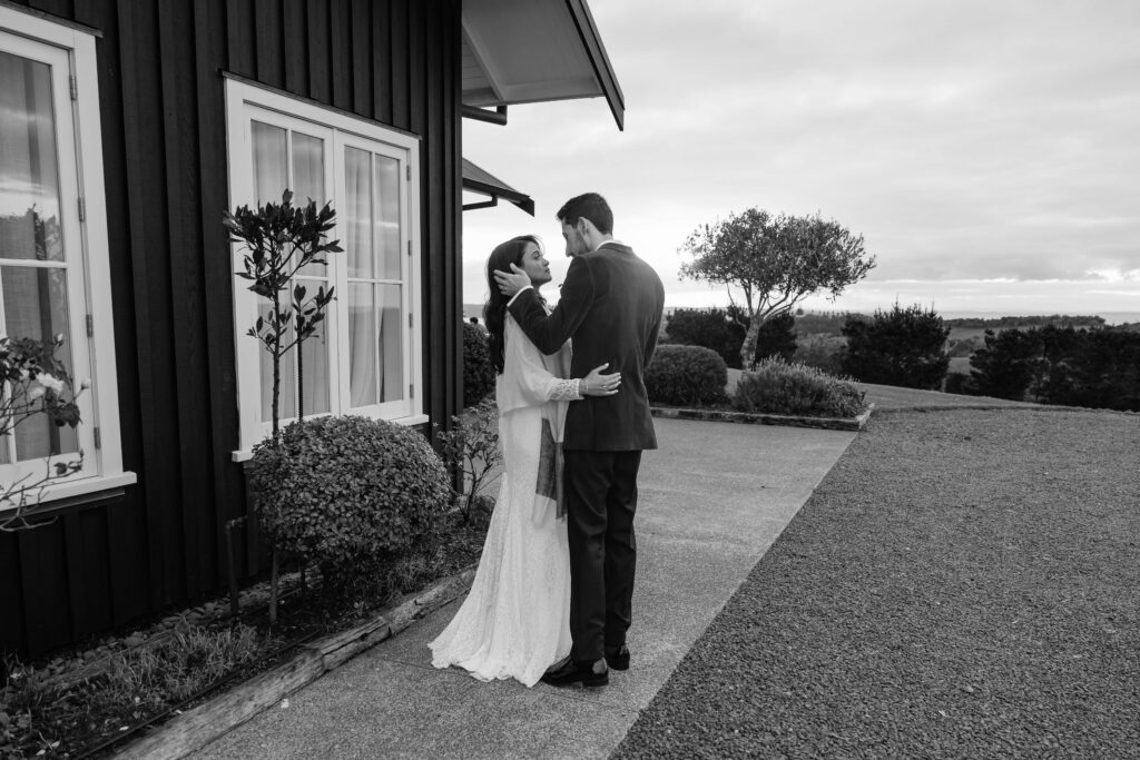 Couples photos after the wedding at Mudbrick
