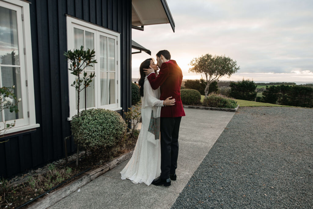 Couples photos after the wedding at Mudbrick