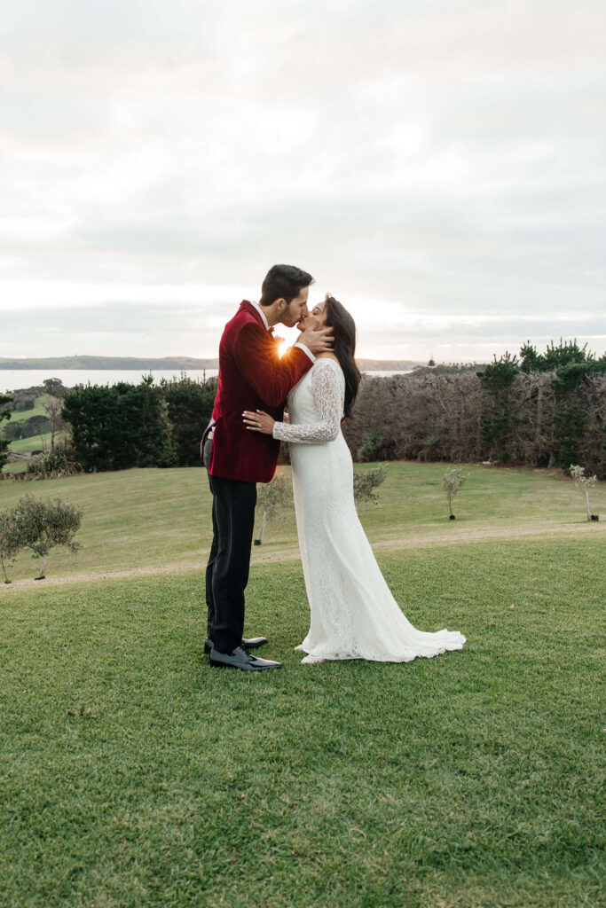 Couples photos after the wedding at Mudbrick