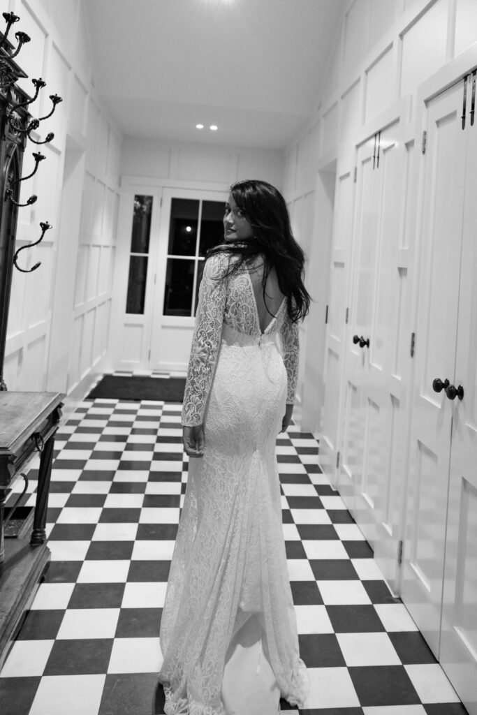 Bride at Mudbrick Lodge