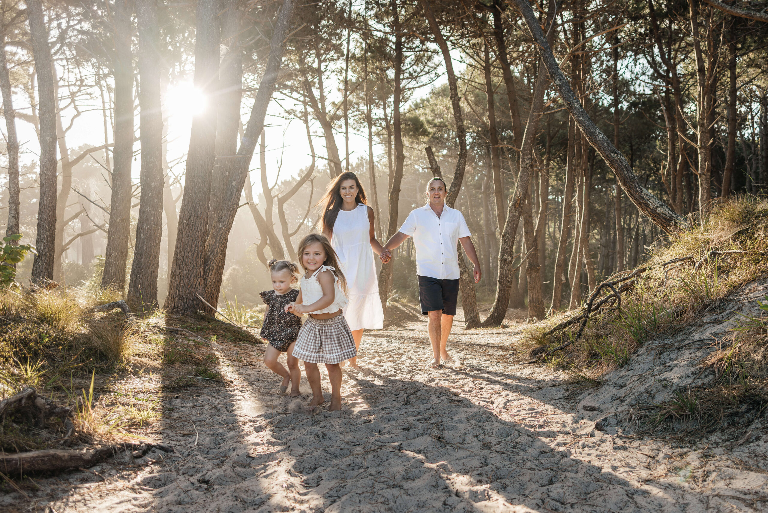 Whangamata family portraits