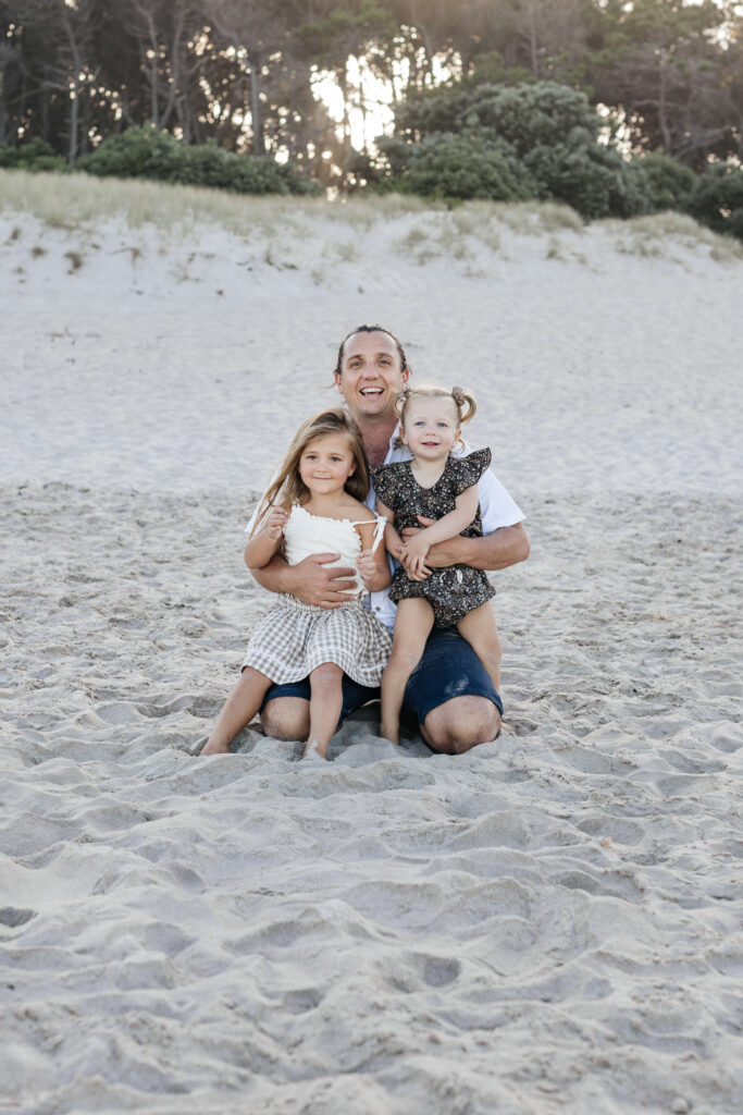 Whangamata family portraits
